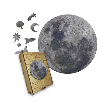 Пазл дерев'яний Таємничий Місяць 17011 фото