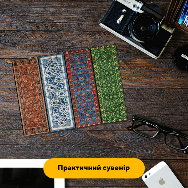 Комплект дерев&rsquo;яних пазлів-закладок &laquo;Шовковий Шлях&raquo; Картонна коробка 50490 фото