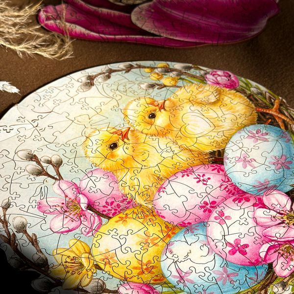 Дерев'яний пазл Сонячні Писанки 70018 фото