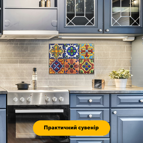 Набір дерев'яних пазлів Міні-плиточки Бабусина Грубка 16016 фото