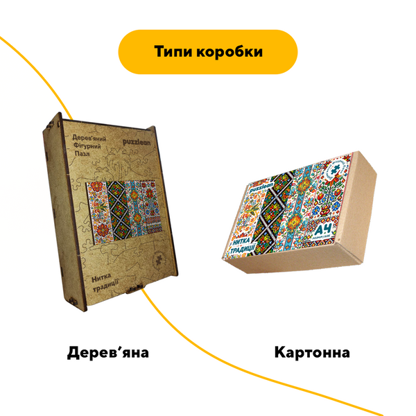Комплект деревянных пазлов-закладок &laquo;Нить Традиций&raquo; Картонная коробка 50492 фото